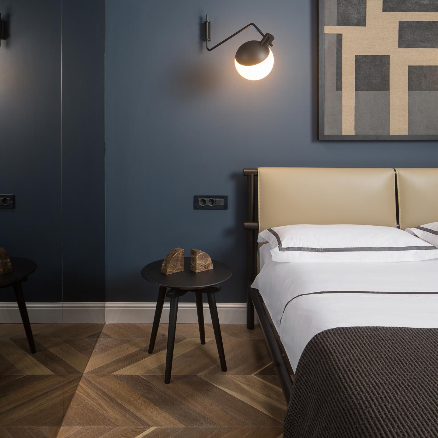 Indulge in the lavishness of a standard double room's interior at Almayer Art & Heritage Hotel Dependance
